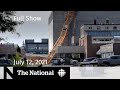 CBC News: The National | Deadly crane collapse, Chief justice followed, Vaccine booster shots