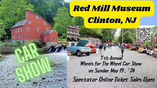 Red Mill Museum Wheels for the Wheel Car Show! 5/19/2024 - Enjoy the Video and see you next year!