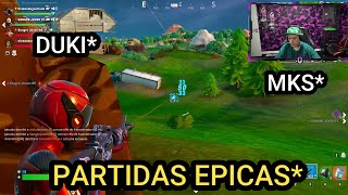 LITkillah JUGANDO AL FORTNITE CON DUKI Y MKS😂😂PARTE 2