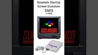 Ninetedo StartUp Screen Evolution #Shorts #nintendo #nintendoswitch