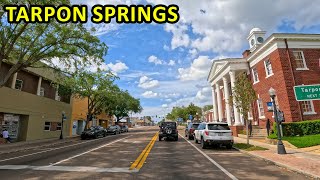 Tarpon Springs Florida Driving Through