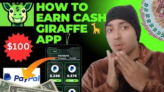 How to Earning cash giraffe App | without invest earning aap screenshot 2