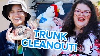 Kristin Cleans Out Their Messy Car Trunk | Kitchen & Jorn