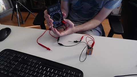How to: Test a HV Diode with a cheap multimeter and 9v battery