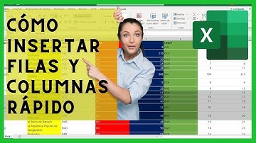 🤯 Como INSERTAR Filas Y Columnas en Excel RÁPIDO y FÁCIL