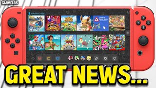 Nintendo Switch GREAT NEWS Just Announced! Here We Gooooo!