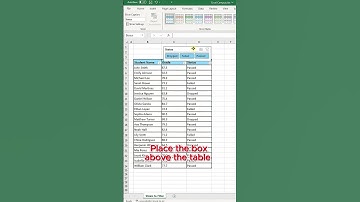 Using Slicers in Excel to Filter