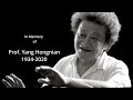 INTERKULTUR honors Prof. Yang Hongnian - &quot;A Tribute to an Extraordinary Man&quot;