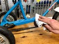 Astuce : comment restaurer une peinture sur un vélo ancien