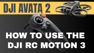How to use the DJI RC Motion 3 Controller for the DJI Avata 2 #shaunthedrone #djiavata2