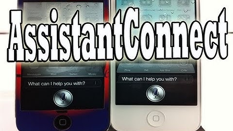 Easiest & FREE Siri Install For A4 Devices With AssistantConnect4S & AssistantConnect