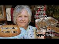 Small Batch cooking//Cooking for 2//Pound cake//apple crisp