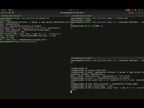 Kubernetes Escaping -