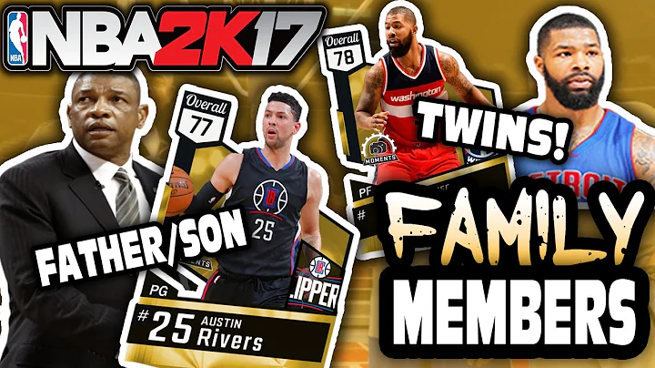 Who Is in Your NBA Family? Build Your NBA 2K17 Squad Now!