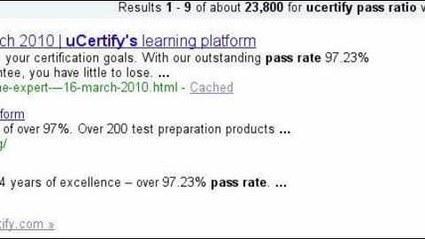 The easiest way to IT certification, uCertify