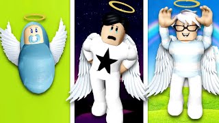 O CICLO DE VIDA DE UM ANJO APAIXONADO | Roblox Brookhaven 🏡Rp Historinhas