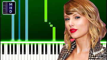 Taylor Swift - mirrorball (Piano Tutorial Easy)