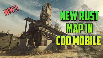 *NEW* RUST MAP GAMEPLAY IN COD MOBILE !!! ( SEASON 6 )