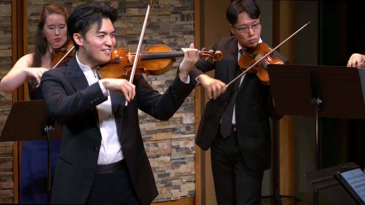 Violinist Ray Chen performs Vivaldi's Four Seasons, 