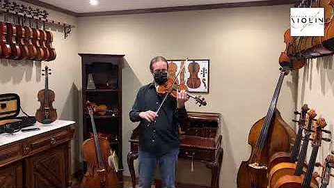 Ref.332 - (Obra) - Violin francs 1930, etiquetado ...