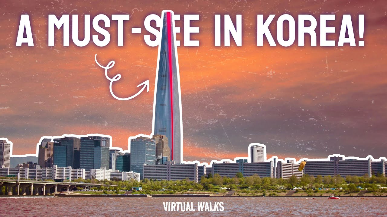 LOTTE TOWER: Korea's Tallest Skyscraper in Seoul! 🇰🇷 #seoul #southkorea #travel