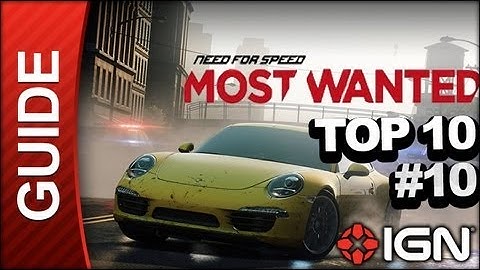 Need For Speed Most Wanted Walkthrough - Top 10 Most Wanted - Alfa Romeo 4C Concept - #10