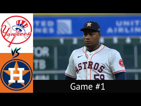 Astros VS Yankees Condensed Game 3/28/24