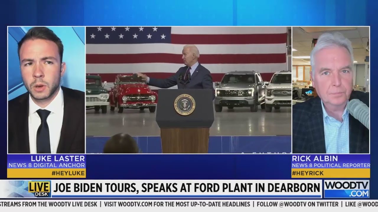 Rick Albin Analysis: Rick Albin on President Biden's Dearborn visit - YouTube
