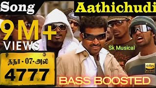 Aathichudi Song - BASS BOOSTED | Vijay Antony | TN 07 AL 4777 Songs #bassboosted #tamil #vijayantony