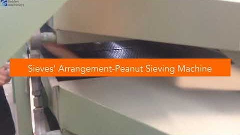 Peanut Sieving Machine Sieves Installation｜Peanut Grading Equipment ｜Groundnut Calibrating Machinery