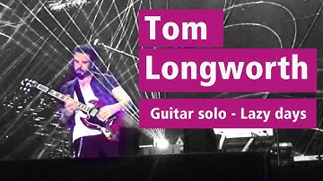 Tom Longworth Guitar Solo - Lazy days | Robbie Williams Band