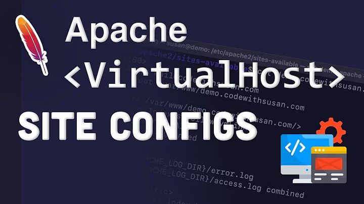 Configuring sites/urls on an Apache web server