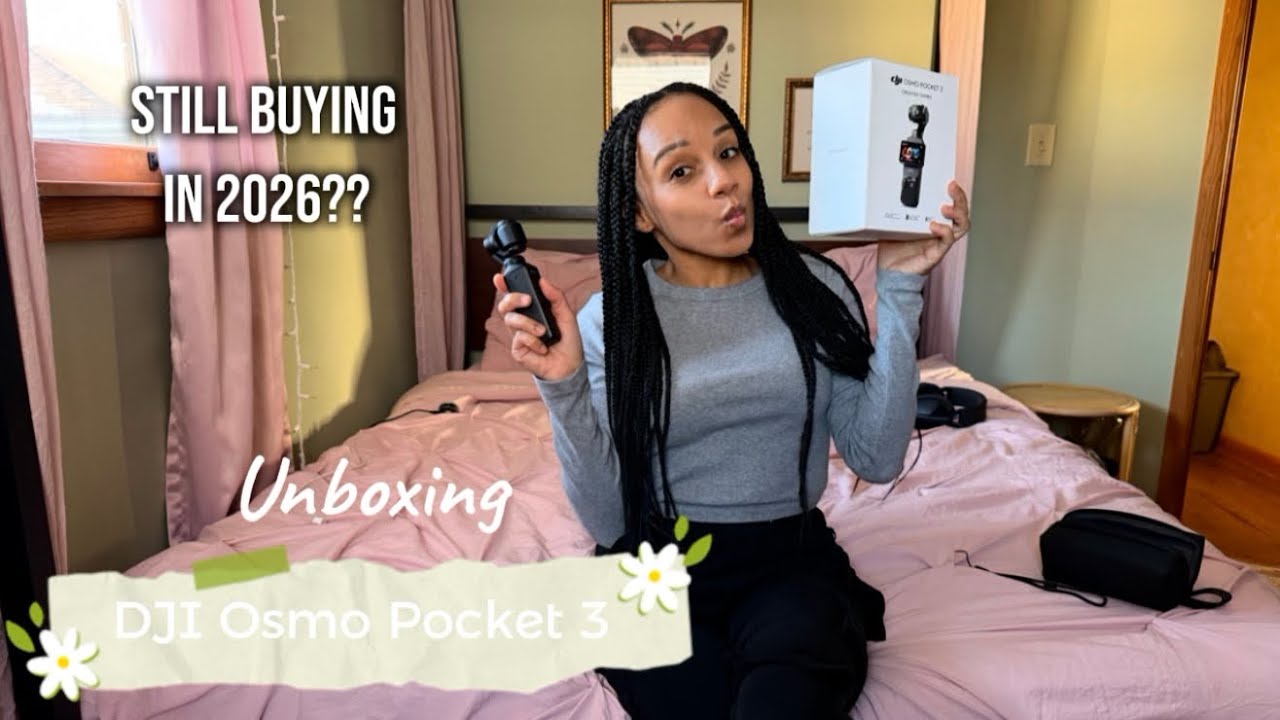 Unboxing DJI Osmo Pocket 3 vs IPhone 17 Pro Max | Are we still buying in 2026?? My honest opinions!