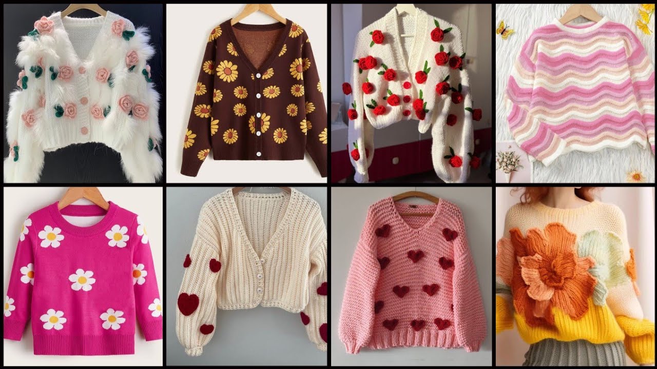 Latest Sweater Design For Girl/Trendy Sweater Design For Girl and Women