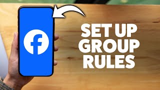 How To Add Group Rules On Facebook 2026 (iPhone & Android)