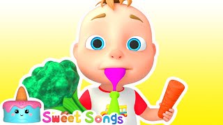 Yes Yes Vegetable Song | Sweets Songs For Kids