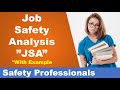 Job safety analysis jsa  safety training