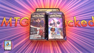 Disney Lorcana Rise of the Floodborn Starter Decks Opening