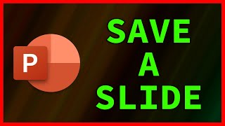 How to export / save a specific Slide in PowerPoint 2019 (2021) screenshot 5