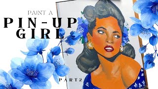 Paint a Pin-Up girl- Part 2