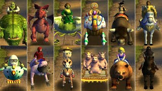 Shrek Smash n' Crash Racing // All Playable Characters