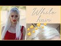 Diy cheveux blond polaire diy platinium white hair