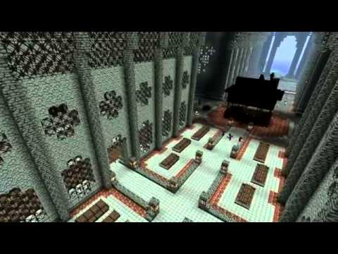 Minecraft 蓋城堡快轉帶第1集 Youtube