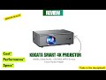 Kogata Smart 4K Projector ✅ | Netflix, Dolby Audio, 1200 ANSI, WiFi 6 &amp; Auto Focus Home Theater