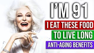 Carmen Dell'Orefice: I'm 91 but I look 59 | My Secrets of Health, SEX \& Longetivity