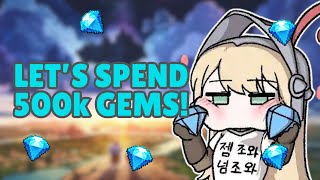 FINALLY SPENDING MY 500k GEMS! | Guardian Tales | Livestream