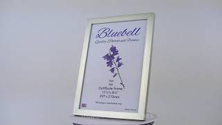 A4 CERTIFICATE FRAME T3 BRUSHED SILVER