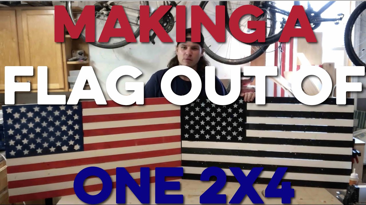 How to Make American Flag Out Of Wood [DIY] YouTube