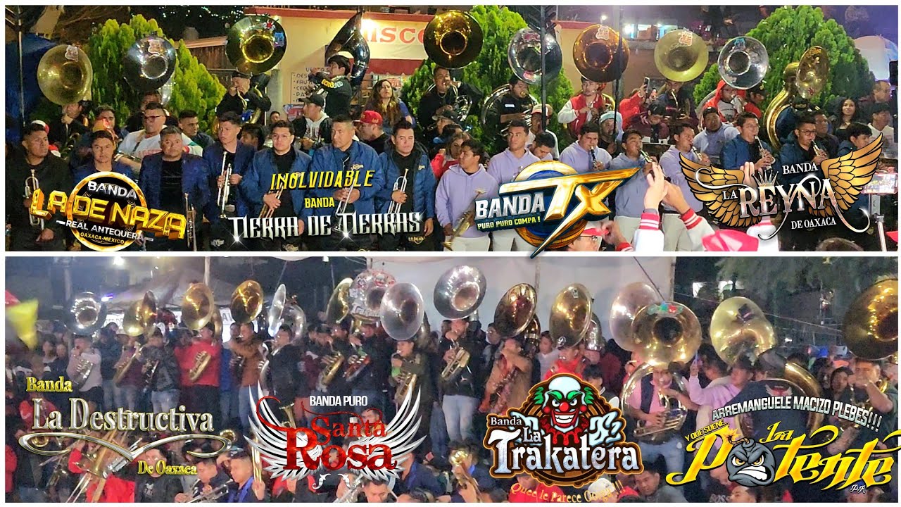 CALENDA MATADAMAS 2025🔥9 BANDAS🎺TRAKATERA,SANTA ROSA, REYNA DE OAX.TIERRA DE🌎 TX, DESTRUCTIVA🎺Y MÁS🔥