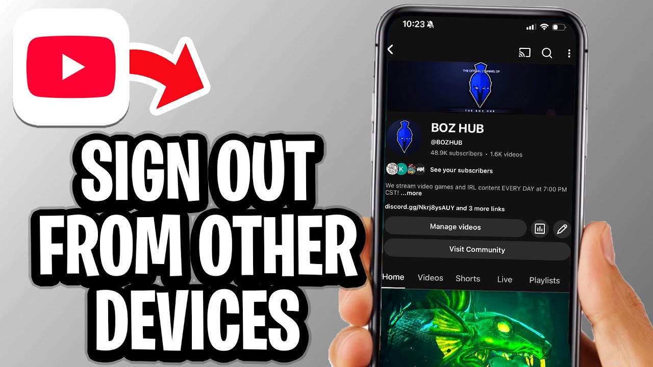 How To Sign Out Of Your YouTube Account From Other Devices - Full Guide ...